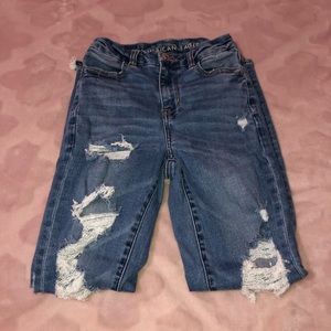 American Eagle Curvy High Rise Jeggings